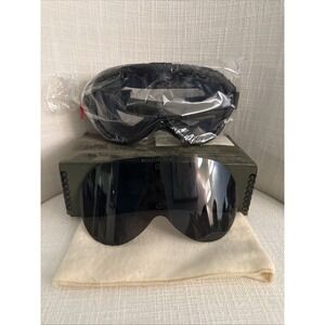 Vintage STEMACO NSN‎ 8465-01-328-8268 Sun Wind Dust Military Goggles New